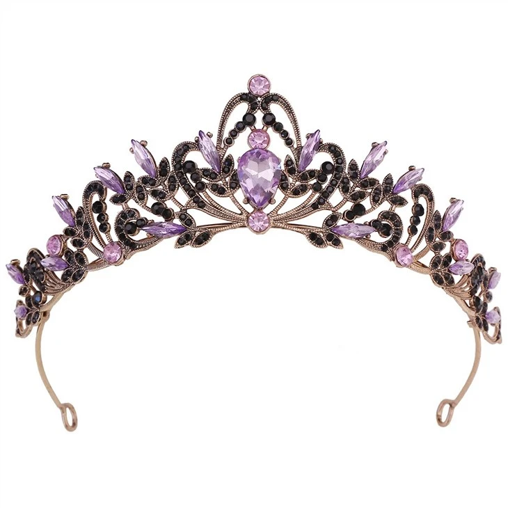 2023 Newest Design Metal Crown Party High Quality Tiara Crown For Girls Party